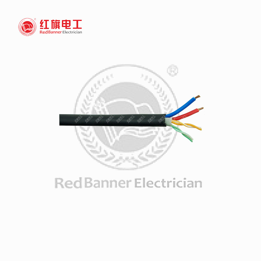 2對網(wǎng)絡(luò)電源綜合線,網(wǎng)線,電源線,紅旗電工