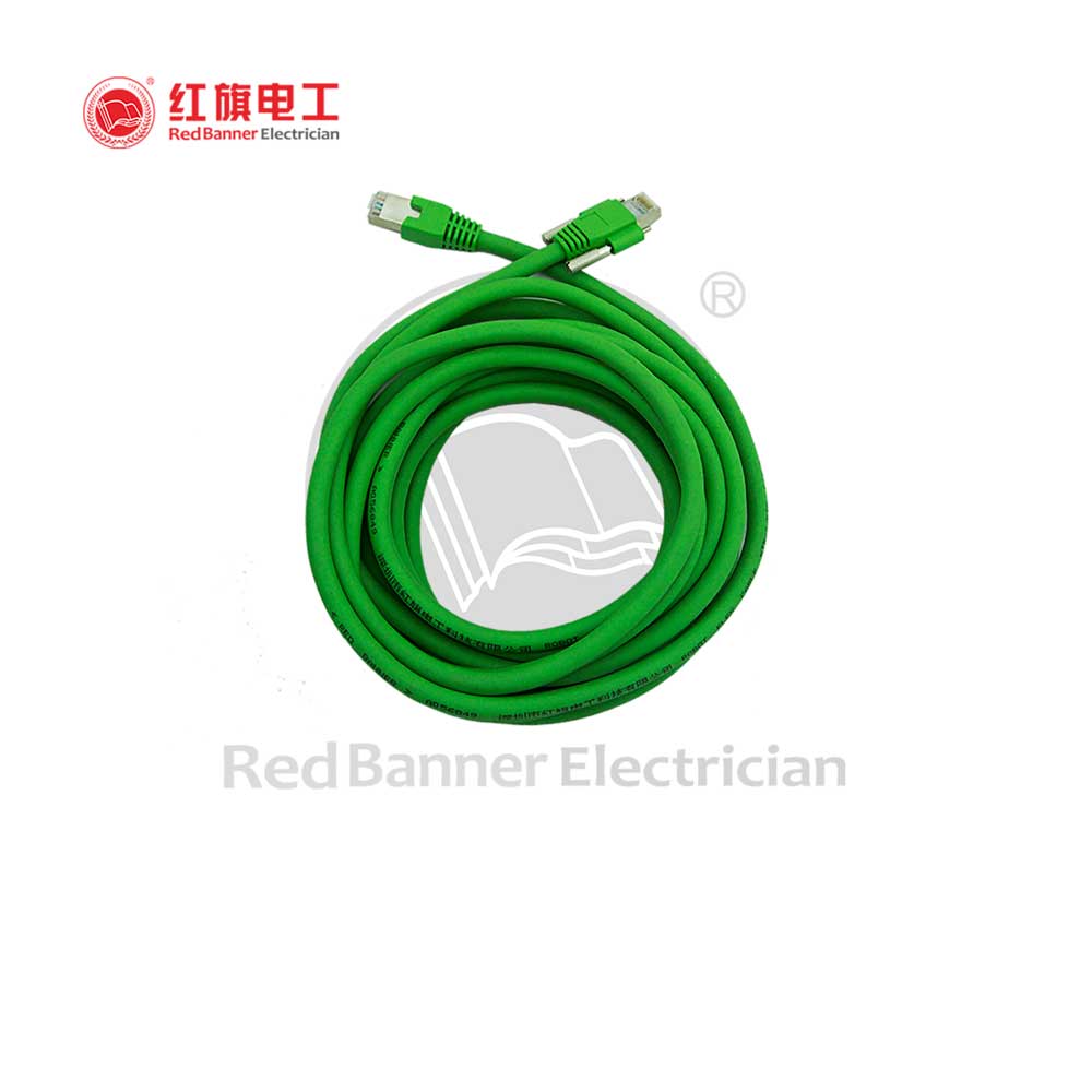 KTR-CAT5e 超五類 高柔網線連接線,KTR_SFTP_CAT5e_Conn,高柔性電纜,拖鏈電纜,機器人網線,,機器人電纜,雙絞線,網線,超五類,高柔網線,紅旗電工